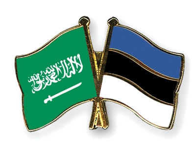 Fahnen Pins Saudi-Arabien Estland