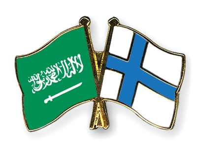 Fahnen Pins Saudi-Arabien Finnland