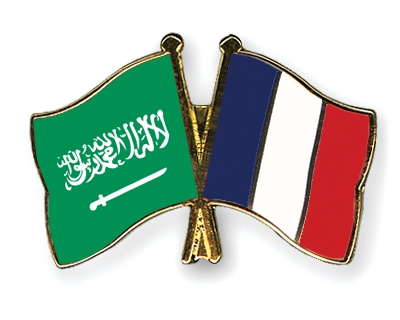 Fahnen Pins Saudi-Arabien Frankreich