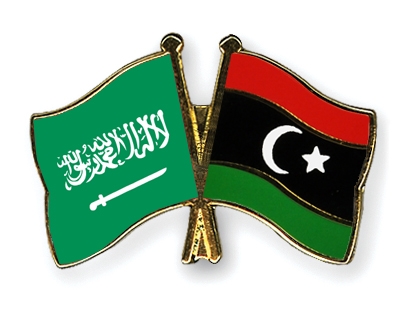 Fahnen Pins Saudi-Arabien Libyen