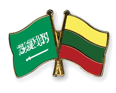 Fahnen Pins Saudi-Arabien Litauen