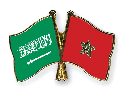 Fahnen Pins Saudi-Arabien Marokko