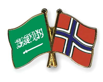 Fahnen Pins Saudi-Arabien Norwegen