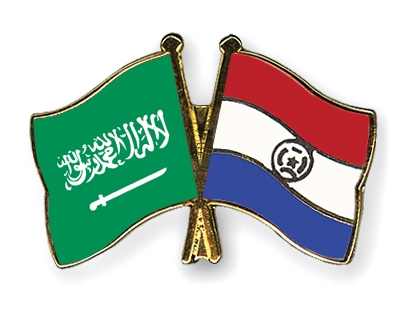 Fahnen Pins Saudi-Arabien Paraguay