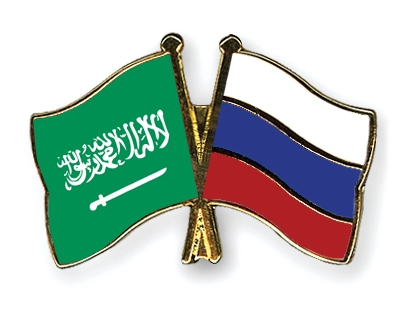 Fahnen Pins Saudi-Arabien Russland