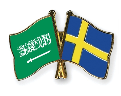 Fahnen Pins Saudi-Arabien Schweden