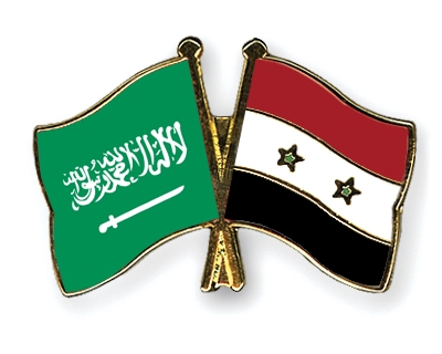Fahnen Pins Saudi-Arabien Syrien