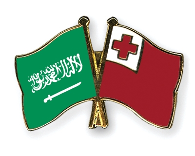 Fahnen Pins Saudi-Arabien Tonga