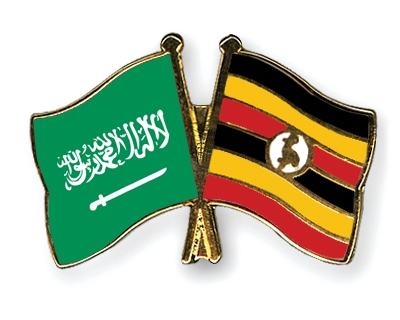 Fahnen Pins Saudi-Arabien Uganda