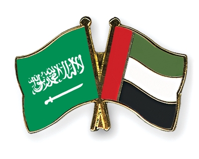 Fahnen Pins Saudi-Arabien Ver-Arab-Emirate