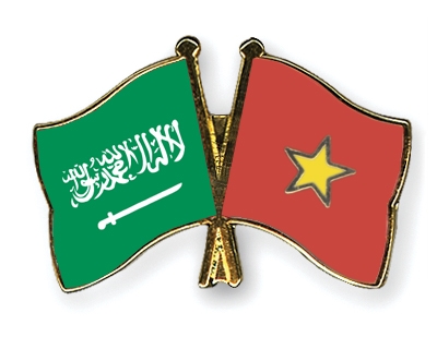 Fahnen Pins Saudi-Arabien Vietnam