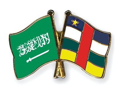 Fahnen Pins Saudi-Arabien Zentralafrikanische-Republik