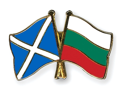 Fahnen Pins Schottland Bulgarien