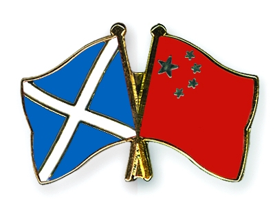 Fahnen Pins Schottland China