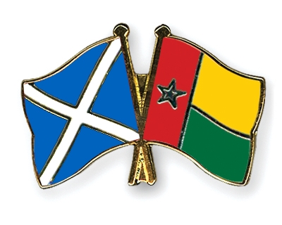Fahnen Pins Schottland Guinea-Bissau