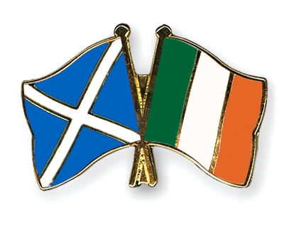 Fahnen Pins Schottland Irland