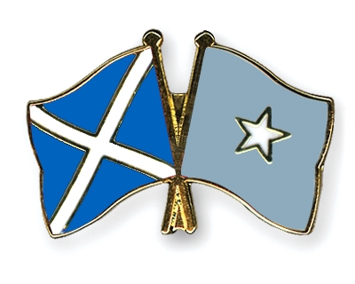 Fahnen Pins Schottland Somalia