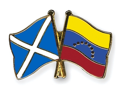 Fahnen Pins Schottland Venezuela
