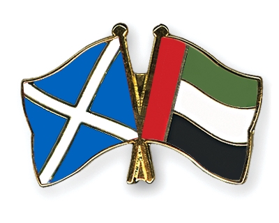 Fahnen Pins Schottland Ver-Arab-Emirate
