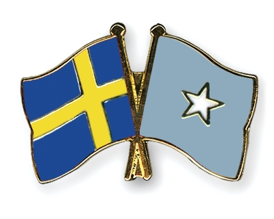 Fahnen Pins Schweden Somalia