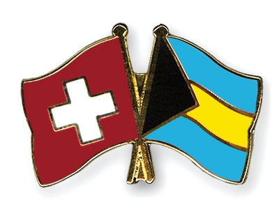 Fahnen Pins Schweiz Bahamas