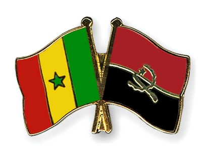 Fahnen Pins Senegal Angola