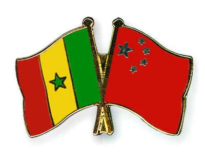 Fahnen Pins Senegal China