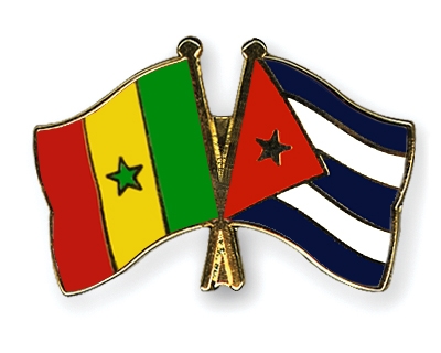 Fahnen Pins Senegal Kuba