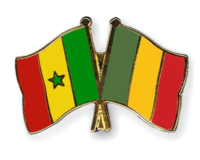 Fahnen Pins Senegal Mali