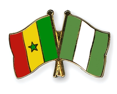 Fahnen Pins Senegal Nigeria