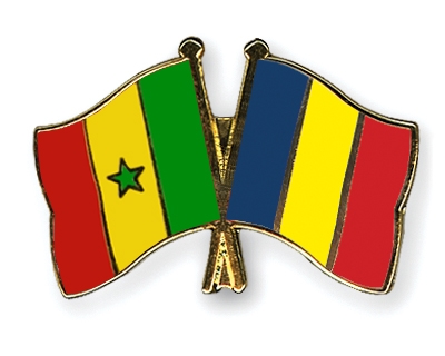 Fahnen Pins Senegal Rumnien