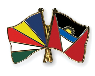 Fahnen Pins Seychellen Antigua-und-Barbuda