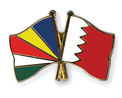 Fahnen Pins Seychellen Bahrain