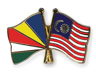 Fahnen Pins Seychellen Malaysia