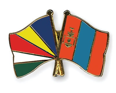 Fahnen Pins Seychellen Mongolei