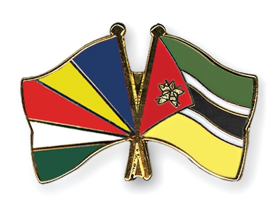 Fahnen Pins Seychellen Mosambik