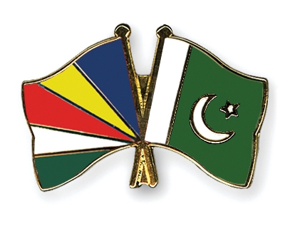 Fahnen Pins Seychellen Pakistan