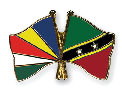 Fahnen Pins Seychellen St-Kitts-und-Nevis