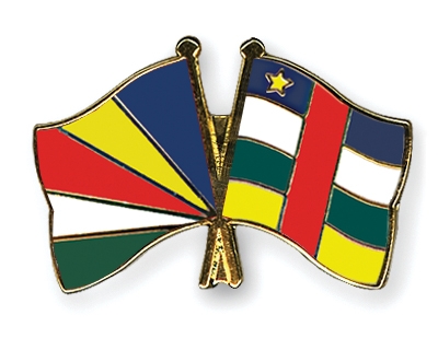 Fahnen Pins Seychellen Zentralafrikanische-Republik