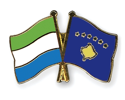 Fahnen Pins Sierra-Leone Kosovo
