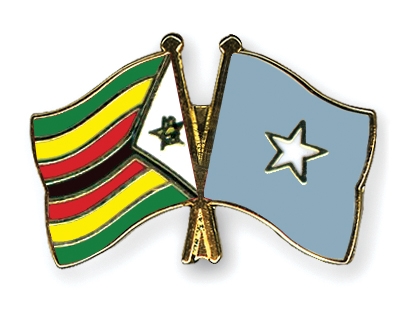 Fahnen Pins Simbabwe Somalia