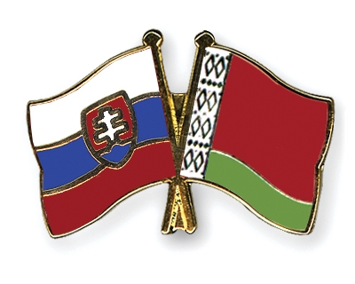 Fahnen Pins Slowakei Belarus