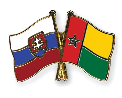 Fahnen Pins Slowakei Guinea-Bissau