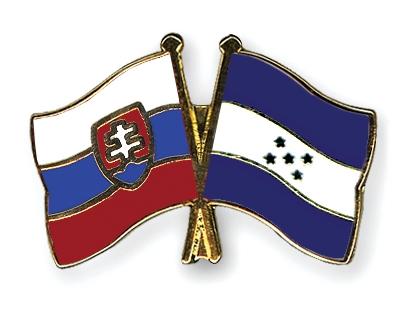 Fahnen Pins Slowakei Honduras