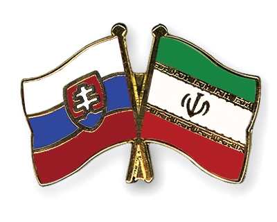 Fahnen Pins Slowakei Iran