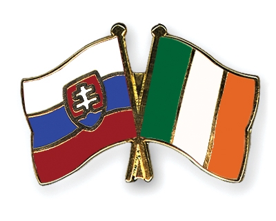 Fahnen Pins Slowakei Irland