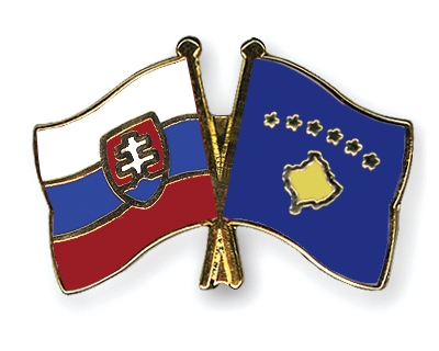 Fahnen Pins Slowakei Kosovo
