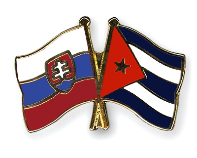 Fahnen Pins Slowakei Kuba