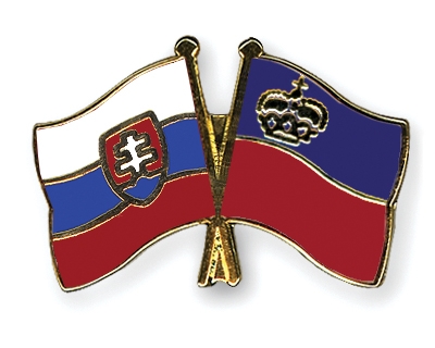Fahnen Pins Slowakei Liechtenstein