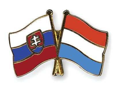 Fahnen Pins Slowakei Luxemburg